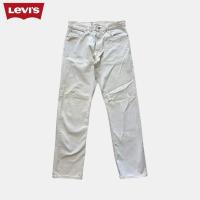 ราคา กางเกงยีนส์มือสอง Levi’s 505 สีครีม เอว 34 ยาว 44 ปลาย 8 สภาพดี ไม่มีตำหนิ (54706297290)