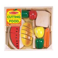 ราคา Melissa & Doug - Cutting Food ชุดเล่นหั่นอาหาร ทำจากไม้คุณภาพดี ของแท้USA(อายุ3y+) (1332562053)