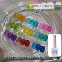 ราคา สีเจล ขวดหายาก ยาทาเล็บเจลสีแก้ว เจลทาเล็บ กาวยาทาเล็บใสสีลูกกวาดใส 12ml 【goob】 (29555225374)