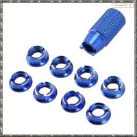 ราคา [LHY] สวิตช์ส่งสัญญาณวิทยุ Fixed Nut & ติดตั้ง Spanner สําหรับ RadioLink Futaba JR รีโมทคอนโทรล T8FG T14SG T18Sz T16Sz, สีฟ้า (29376119492)