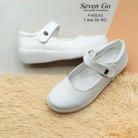 ราคา รองเท้าพยาบาล Sevengo รุ่นพื้น สูง1.5 นิ้ว F60163 รองเท้าพยาบาลสีขาว (25015369609)