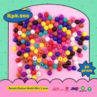 ราคา ลูกปัดลูกชิ้นผสมตัวหนา 7 มม. 50 กรัม - ขายลูกปัดน่ารัก - วัสดุอุปกรณ์ DIY (44124676830)