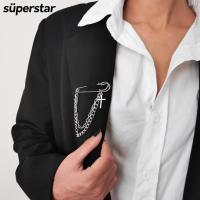 ราคา เข็มกลัดโซ่เงิน จี้ไม้กางเขน เรียบง่าย เครื่องประดับแฟชั่น สําหรับผู้หญิง (17459584688)