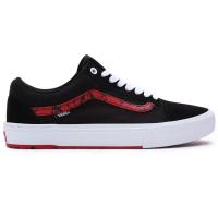 ราคา VANS OLD SKOOL SKATE BMX MARBLE BLACK WHITE RED SNEAKERS สินค้ามีประกันแท้ (24761445671)