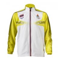 ราคา เสื้อแทร็คสูททีมชาติไทยสีเขียว พิมพ์. THAILAND ด้านหลัง L อก. 46 " XLอก. 48". (1523415857)