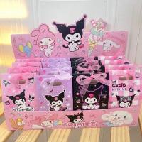 ราคา กระดาษโน๊ต Kuromi กระดาษฉีกลายน่ารัก มาในกล่องสุดเก๋ สวยน่ารักมาก ๆ บรรจุกล่องละ 16 แพค (4 ลาย) (22408679326)