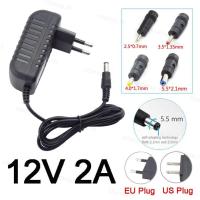 ราคา DC 12V 2A AC 100-240V อะแดปเตอร์ 5.5*2.1 มม.4.0*1.7 มม.3.5*1.35 มม.2.5*0.7 มม.ปลั๊ก Converter Power Supply Charger THA1 (51905720773)