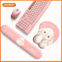 ราคา กระต่ายน่ารักนุ่มนิ่ม ที่พักข้อมือคีย์บอร์ด แผ่นรองเมาส์ ที่พักฝ่ามือ พักข้อมือ น่ารัก แผ่นรองข้อมื (22990567672)