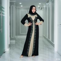 ราคา IH28-ดำ อาบายะห์ มุสลิม ชุดเดรส แฟชั่น มุสลิมชุดยาว โต๊ปดำ ชุดเดรสออกงาน เดรสแขนยาว อาบายะห์สีดำ อาบายะห์มุสลิม เสื้อผ้า (13923318919)