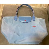 ราคา กระเป๋า longchamp size L หูยาว สีฟ้าลุกคุณสุดๆ (25263932136)