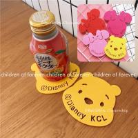 ราคา แผ่นรองแก้วหมีพูห์ แผ่นรองแก้วมิกกี้เมาส์ มินนี่เมาส์ Mickey Minnie Pooh (3176094254)