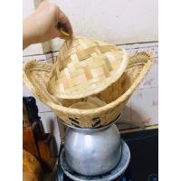 ราคา ชุดนึ่งข้าวเหนียว หม้อนึ่งข้าวเหนียว+หวดนึ่งข้าวเหนียว+ฝาชีปิดหวด หม้อ+หวด+ฝาชี หม้อตราม้า หวดสานไม้ไผ่ เบอร์ 20/22/24 (16496112008)