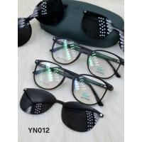 ราคา กรอบแว่นตา รหัส YN012 ทรงเต็มกรอบ สีดำ ขาสปริง พร้อมคลิปกันแดด น้ำหนักเบา ขาสปริง (44224934141)