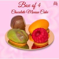 ราคา [รับหิ้ว] Chocolate Mousse Cake มูสเค้กเนื้อเนียน ร้าน The Rolling Pinn / จัดส่งโดยรถห้องเย็นทุกออเดอร์ (52557030263)