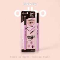 ราคา odbo Basic Slim Brow Pencil ดินสอเขียนคิ้ว เบสิค สลิม บราว เพ็นซิล (OD7021) (29634396251)