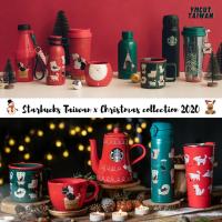 ราคา ✅มาใหม่‼️Starbucks Taiwan Christmas Collection 2020 แก้วสตาร์บัคส์ไต้หวัน เทศกาลคริสต์มาส แก้วกาแฟกระเป๋าสตาร์บัคstanley (6561036396)
