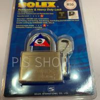ราคา แม่กุญแจ ยี่ห้อ SOLEX (คอสั้น) (6936061390)