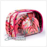 ราคา เซ็ท กระเป๋าเครื่องสำอางค์ Victoria's Secret 3 ใบ ของแท้ (5457808389)