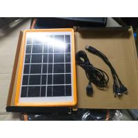 ราคา Solar cell แผงโซล่าเซลล์ 5W ชาร์จแบตเตอรี่ ชาร์จมือถือพกพา 5-9V (3956073201)