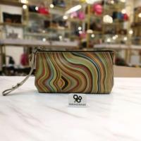 ราคา กระเป๋าเครื่องสำอาง กระเป๋าถือ Paul Smith​ Clutch​ ลาย Twirl (2667636099)