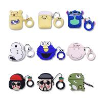 ราคา เคสสำหรับ Apple AirPods ยางทำจากซิลิคอน ป้องกัน กรณี ปก กันกระแทก น่ารัก Carton Charging Box Earphone Case (5753452312)