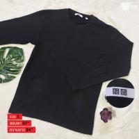 ราคา เสื้อยืด Uniqlo สีดำ มือสองแบรนด์แท้ (5978269654)
