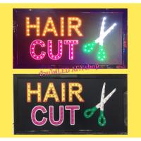 ราคา ป้ายไฟLED HAIR CUT ป้ายไฟLED OPEN WELCOME (6010187341)