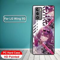 ราคา สําหรับ LG WING 5G กรณี Genshin Gaming HD ทาสีแฟชั่นพลาสติก PC Hard น่ารักกลับสําหรับ LG Wing 5G ฝาครอบโทรศัพท์ LGWing Funda Coque (40064214990)