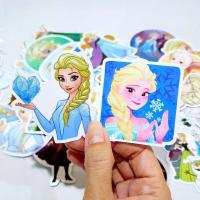 ราคา สติ๊กเกอร์ Frozen โฟรเซ่น เจ้าหญิง เอลซ่า ติดแน่น กันน้ำ ติดกระเป๋า โน้ตบุ้ค (50 ชิ้น) sticker (4878978685)