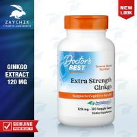 ราคา [พร้อมส่ง] Doctor's Best Extra Strength Ginkgo 120 mg แปะก๊วย Vegan ใบแปะก๊วยสกัด [ZAYCHIK] (19408536452)