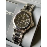 ราคา TAG HEUER Formula 1 Ceramic & Steel Black Dial Ladies Quartz 35 mm Watch WAH1210 Swiss Movement (40519048740)