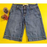 ราคา (A15)กางเกงยีนส์ขาสั้นมือสองแบรนด์Gapเอว32"สะโพก40"ยาว22" (4656255967)