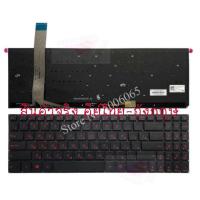 ราคา Keyboard ASUS Keyboard คีย์บอร์ด ASUS FX570UD YX570U FX570 F570U มี Backlite สีแดง คีย์ไทย (7877242377)