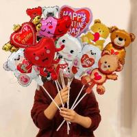 ราคา 10 ชิ้นวันวาเลนไทน์บอลลูนหัวใจบอลลูน Min i Love-Bear บอลลูนสําหรับครบรอบวันวาเลนไทน์ (28072970165)