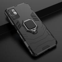 ราคา Xiaomi Redmi Note 10 5G - Poco M3 Pro 5G Black Panther Slim Stand Ring Armor Case (40455746642)