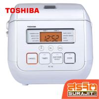 ราคา TOSHIBA หม้อหุงข้าวดิจิตอล 0.5 ลิตร สีขาว รุ่น RC-5SL(W)A (24246) (28828782846)