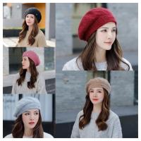 ราคา หมวกไหมพรมกันหนาวทรงฟักทอง S ด้านในบุขน มี 5 สี (20361618588)