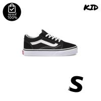 ราคา รองเท้าเด็กVANS OLD SKOOL BLACK WHITE KIDS สินค้ามีประกันแท้ (6220179854)