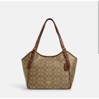 ราคา COACH MEADOW SHOULDER BAG IN SIGNATURE CANVAS CM076 (42265400365)