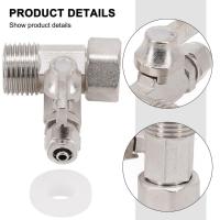ราคา JY RO สําหรับ Feed Water Adapter 1/2\" ถึง 1/4\\ พร้อม Shut-off Ball Valve Tap Tee B (40760003906)