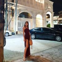 ราคา ชุดจั้มสูทขายาว ชุดเดรสสีแดง ชุดสีแดง ผ่าหน้า เปิดหลัง จั้มสูทขายาว (3307309215)
