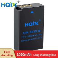 ราคา HQIX 2 for Nikon Coolpix A AW1 J1 J2 J3 S1 V3 P950 P1000 Camera EN-EL20 EL20a Charger Battery 4 W (28908699474)