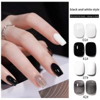 ราคา Nailsfc Mordda สีเจล ขาว ดำ ขาวนม ดำใส ยาทาเล็บเจล สีเจลทาเล็บ 15ml (41161557747)