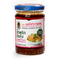 ราคา Maepranom แม่ประนอม น้ำพริกมันกุ้ง 180กรัม (5037207990)