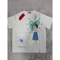 ราคา เสื้อยืด ทรง Oversize Brand YOUK SHIM WON ของแท้ 100% จาก shop เกาหลี เนื้อผ้าใส่สบาย ลายน่ารัก (28266733849)