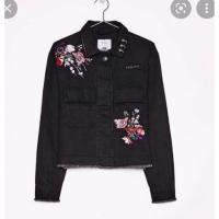 ราคา เสื้อแจ็คเก็ตยีนส์ Preloved bershka (27254014677)