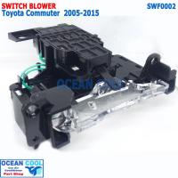 ราคา สวิทช์พัดลม แอร์ รถตู้ คอมมิวเตอร์ 2005 - 2015 SWF0002 Blower Switch For Toyota Commuter โตโยต้า สินค้าเกรด เอ (6095540677)