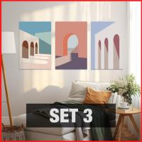 ราคา รูปติดผนัง ภาพติดผนังแต่งบ้าน ภาพมินิมอล แอปสแตรค พร้อมแขวน Minimal abstract canvas painting home decoration (20895685071)