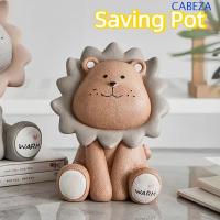 ราคา CABEZA กล่องเงินสิงโต, ทนต่อการตกการ์ตูนกระปุกออมสิน, ตุ๊กตาสัตว์น่ารักสไตล์สไตล์นอร์ดิกความจุขนาดใหญ่กล่องประหยัดตกแต่งบ้าน (50256283496)
