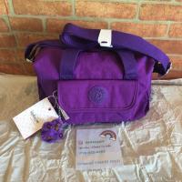 ราคา New KIPLING กระเป๋าสะพายใบเล็กสีม่วง (1173767775)